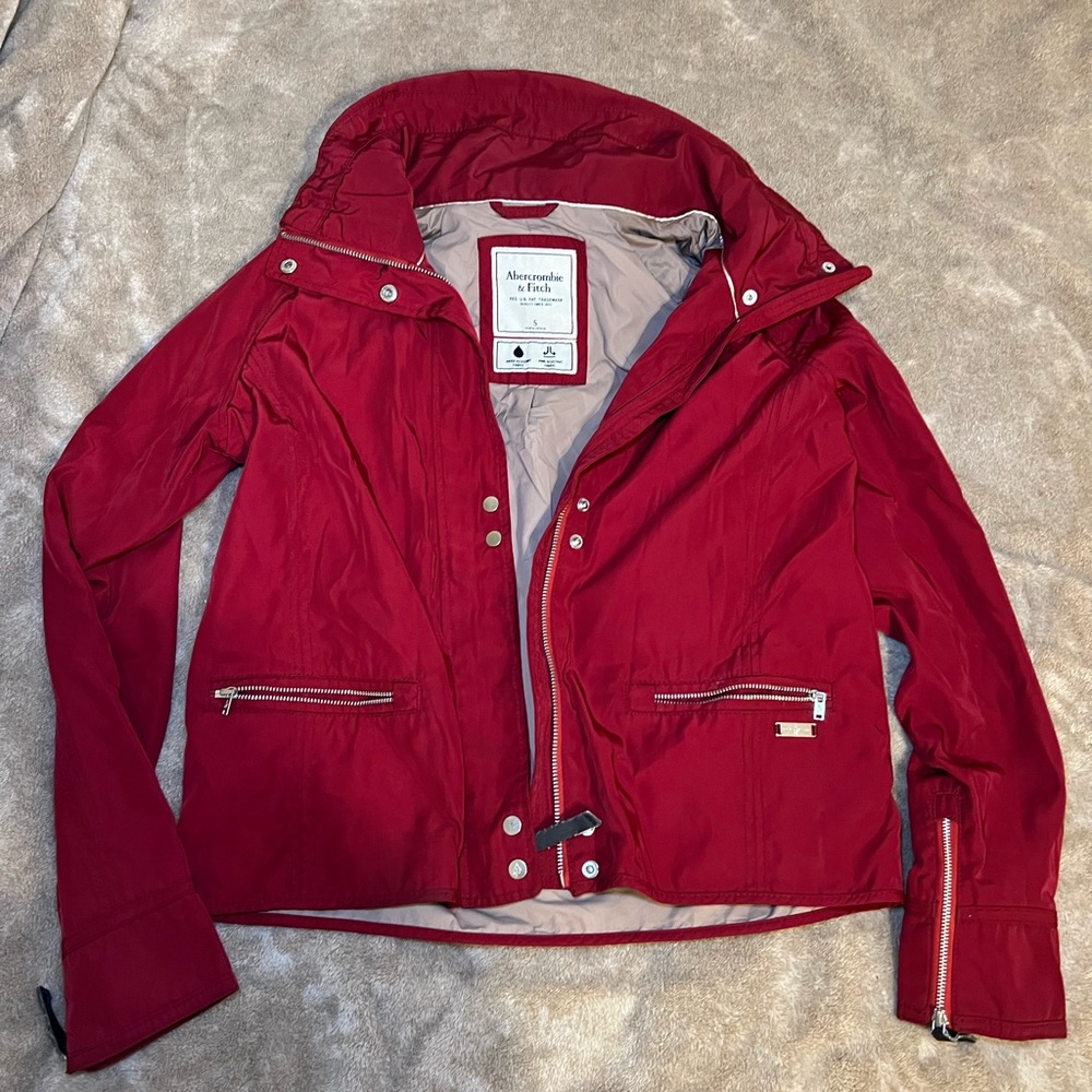 Red Abercrombie & Fitch Jacket